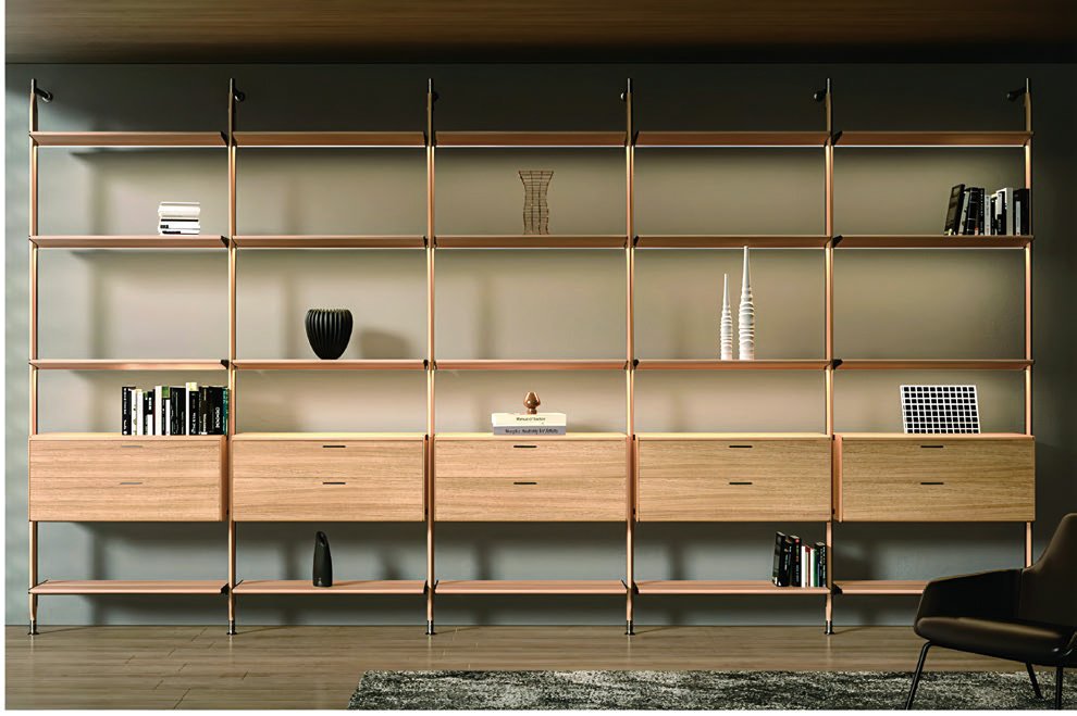 Open Closet Bookcase