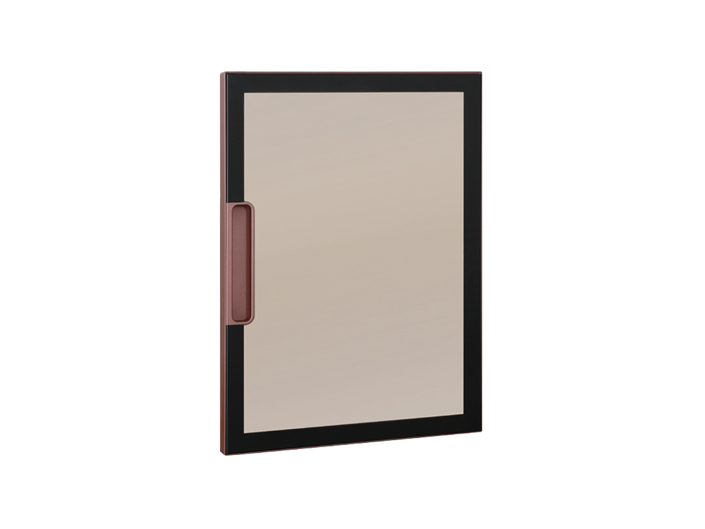 20 Hidden frame glass door